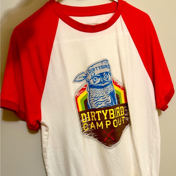 Dirtybird Campout 2019 Baseball T-Shirt (L) - Picture 1 of 3